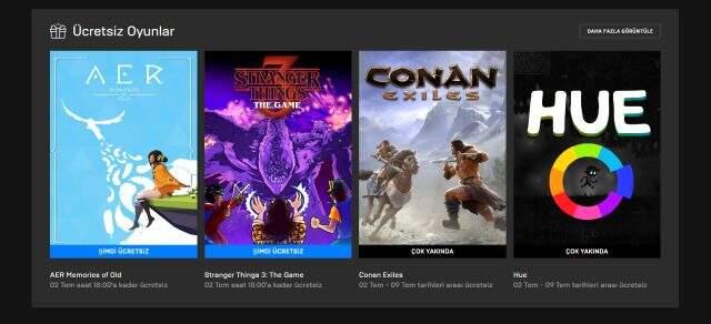 Epic Games store'da neler ücretsiz? Epic Games launcher hangi oyunlara sahip? Fortnite'ın yayıncısı Epic Games ücretsiz oyunları nelerdir? Epic Games store'da neler ücretsiz? Epic Games launcher hangi oyunlara sahip? Fortnite'ın yayıncısı Epic Games ücretsiz oyunları nelerdir?