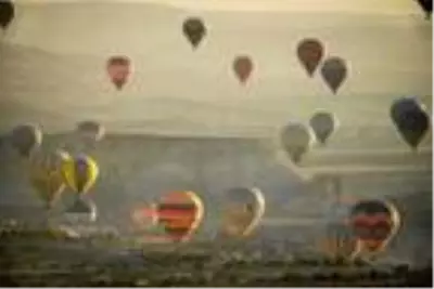 Kapadokya'da sıcak hava balonu turları, 1 Ekim'e ertelendi Kapadokya'da sıcak hava balonu turları, 1 Ekim'e ertelendi