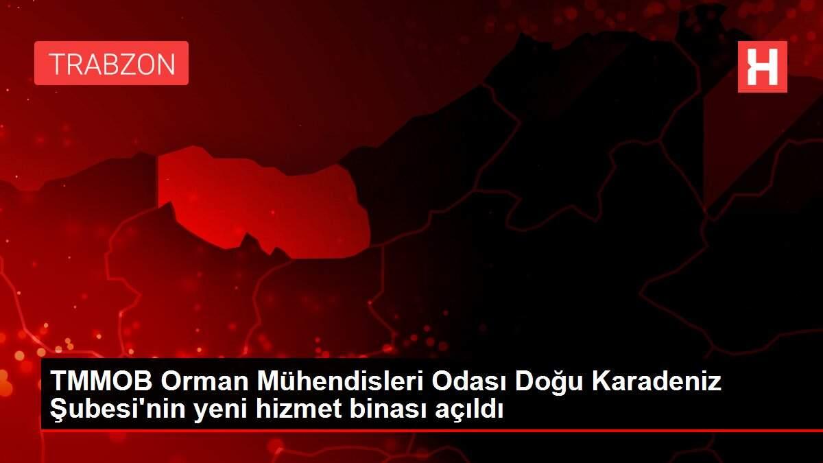 TMMOB Orman Mühendisleri Odası Doğu Karadeniz Şubesi'nin yeni hizmet binası açıldı TMMOB Orman Mühendisleri Odası Doğu Karadeniz Şubesi'nin yeni hizmet binası açıldı