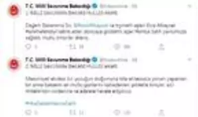 Bakan Akar, Albayrak çifti ve oğluna ilişkin çirkin paylaşımları kınadı Bakan Akar, Albayrak çifti ve oğluna ilişkin çirkin paylaşımları kınadı