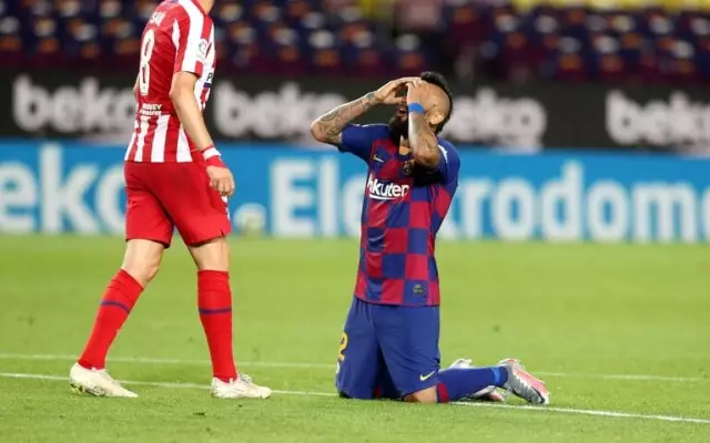 Barcelona, sahasında Atletico Madrid ile 2-2 berabere kaldı Barcelona, sahasında Atletico Madrid ile 2-2 berabere kaldı