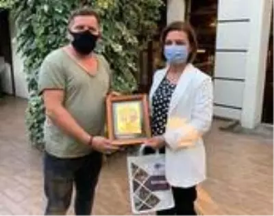 Başkan Köse'den muhtarlara teşekkür plaketi