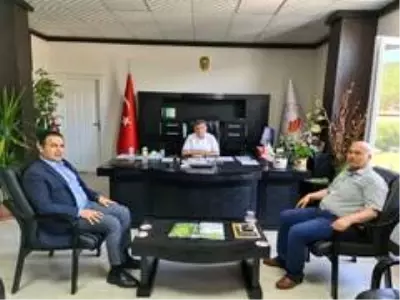 Başkan Yıldırım, Müdür Kıyas ile bir araya geldi Başkan Yıldırım, Müdür Kıyas ile bir araya geldi