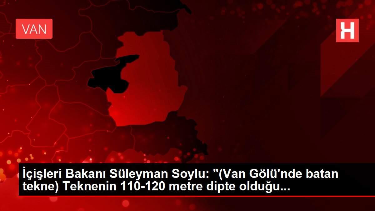 İçişleri Bakanı Süleyman Soylu: İçişleri Bakanı Süleyman Soylu: