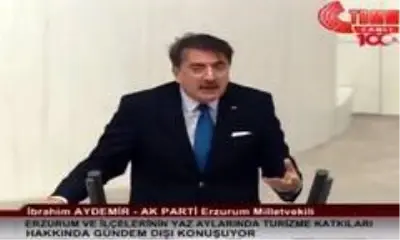 Milletvekili Aydemir TBMM'de Erzurum'u anlattı Milletvekili Aydemir TBMM'de Erzurum'u anlattı
