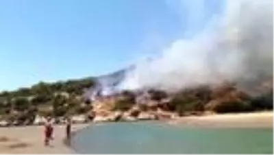 Muğla'da çıkan orman yangını söndürüldü Muğla'da çıkan orman yangını söndürüldü