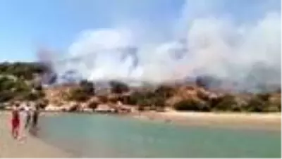 Muğla'da çıkan orman yangını söndürüldü Muğla'da çıkan orman yangını söndürüldü