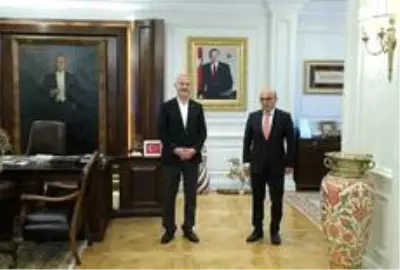 Oral, Bakan Soylu'ya çalışmaları anlattı Oral, Bakan Soylu'ya çalışmaları anlattı