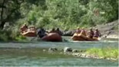 Ordu’da rafting için deneme turu atıldı