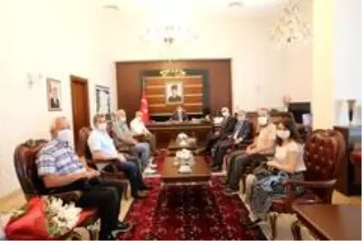 SGB'den Vali Kaldırım'a ziyaret SGB'den Vali Kaldırım'a ziyaret