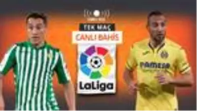 Son 5 maçtan 12 puan çıkartan Villarreal, Real Betis deplasmanında! iddaa'da en çok... Son 5 maçtan 12 puan çıkartan Villarreal, Real Betis deplasmanında! iddaa'da en çok...