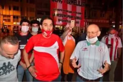 Terme'de Samsunspor'un 55. yıl coşkusu Terme'de Samsunspor'un 55. yıl coşkusu