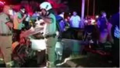 Trafik kazası : 6 yaralı