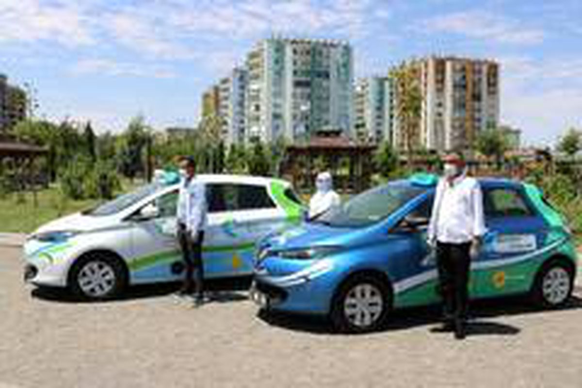 Türkiye'de bir ilk, Diyarbakır'da elektrikli otomobillerle vatandaşa ücretsiz ulaşım