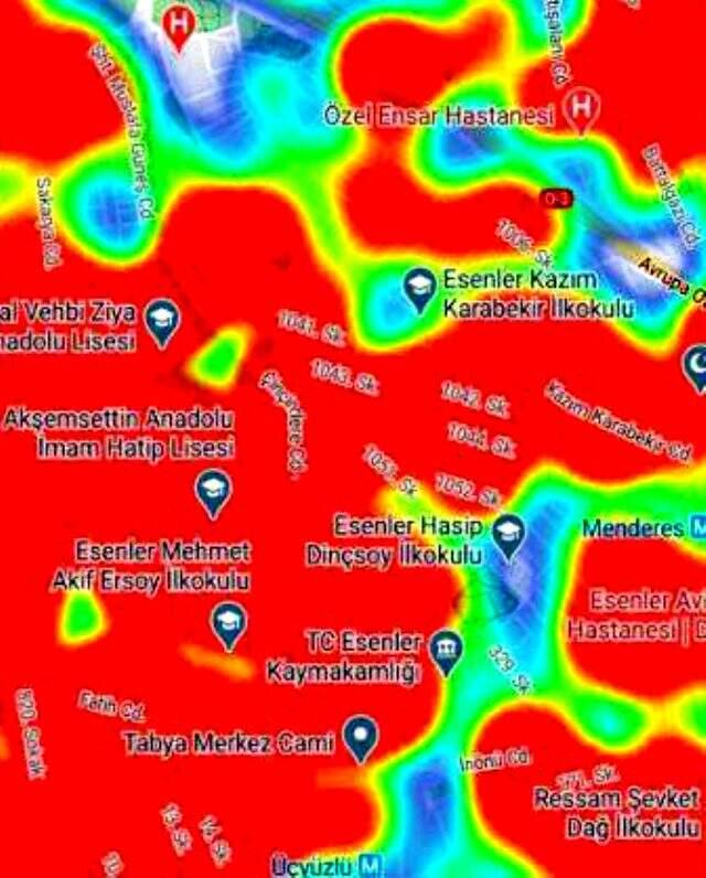 Vakalarin yüzde 53'ünün tespit edildigi Istanbul'da en riskli ilçeler belli oldu