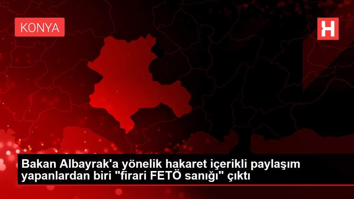 Bakan Albayrak'a yönelik hakaret içerikli paylaşım yapanlardan biri Bakan Albayrak'a yönelik hakaret içerikli paylaşım yapanlardan biri