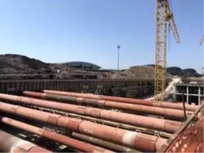 Bakan Karaismailoğlu havalimanı metro inşaatını denetledi Bakan Karaismailoğlu havalimanı metro inşaatını denetledi