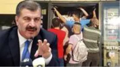 Kalabalık minibüs görüntülerine isyan eden Bakan Koca, en çok vakanın olduğu 5 ili verdi