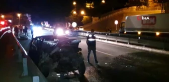 Gümüşhane'de trafik kazası: 1 yaralı