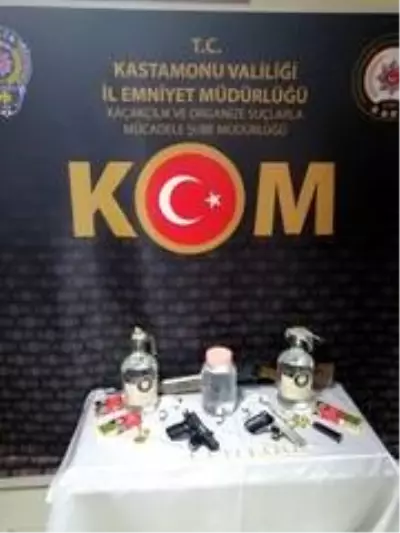 Kastamonu'da sahte içki operasyonu: 1 gözaltı