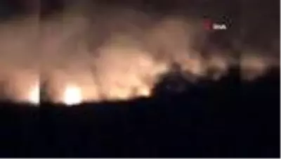 Maden Adası’nda çıkan yangın itfaiyenin fedakarlığıyla söndürüldü