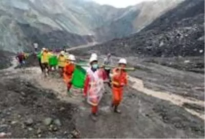 Myanmar'da meydana gelen heyelanda ölü sayısı 162'ye yükseldi