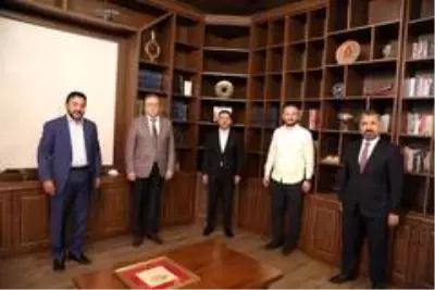 RTÜK Başkanı Şahin ve BİK Genel Müdürü Duran, Başkan Arı'yı ziyaret etti