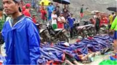 Son dakika: Myanmar’da yeşim taşı madeninde heyelan: 113 madenci öldü
