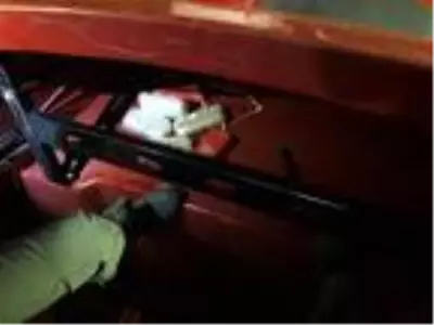 TIR'daki 3 kilo 178 gram eroin ele geçirildi TIR'daki 3 kilo 178 gram eroin ele geçirildi