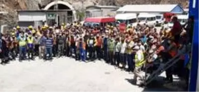 Türkiye'nin en yüksek barajında Türkiye'nin en yüksek barajında