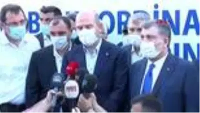 3 Bakan, AFAD Acil Durum Koordinasyon Merkezi’nde fabirkadaki patlamaya ilişkin bilgiler verdi