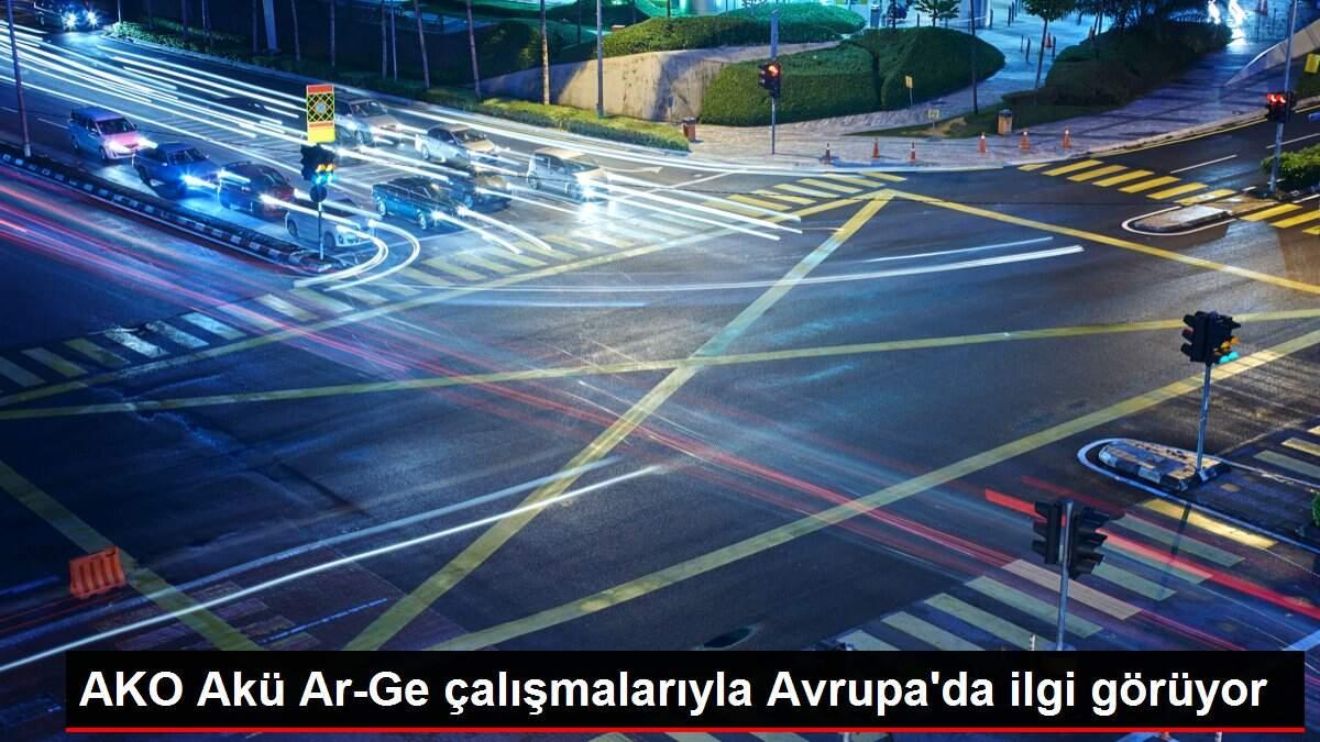 AKO Akü Ar-Ge çalışmalarıyla Avrupa'da ilgi görüyor