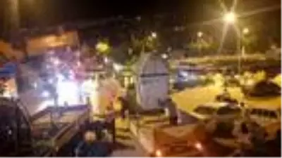 Balıkçı barınağındaki Likya Lahidi, yeni platforma taşındı Balıkçı barınağındaki Likya Lahidi, yeni platforma taşındı