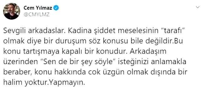 Cem Yılmaz, sevgilisine şiddet uyguladığı söylenen Ozan Güven hakkında ne dedi?