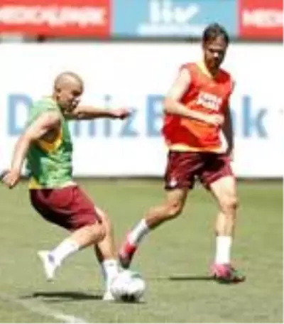 Galatasaray'da Trabzonspor hazırlıkları sürdü