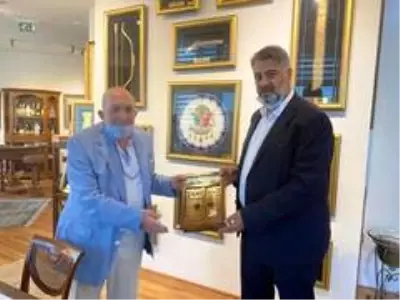 KBÜ Rektörü Polat'tan Türker İnanoğlu'na ziyaret