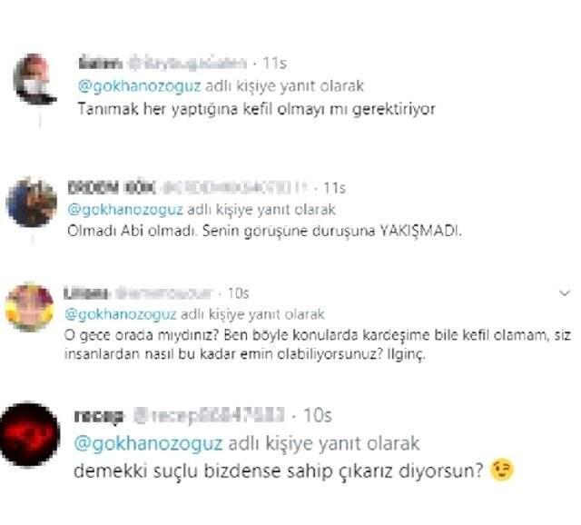 'Ozan Güven yalnız değildir' diye paylaşım yapan Gökhan Özoğuz'a tepki yağdı 'Ozan Güven yalnız değildir' diye paylaşım yapan Gökhan Özoğuz'a tepki yağdı