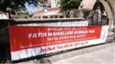 Sancaktepe Belediye Başkanı Şeyma Döğücü'den İmamoğlu'na pankart sitemi