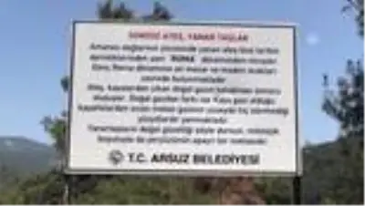 Amanoslar'ın 'yanan taşları' turizme kazandırılacak Amanoslar'ın 'yanan taşları' turizme kazandırılacak