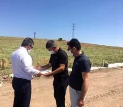 Emirdağ'da 'teknolojik' mezarlık yapımı devam ediyor Emirdağ'da 'teknolojik' mezarlık yapımı devam ediyor