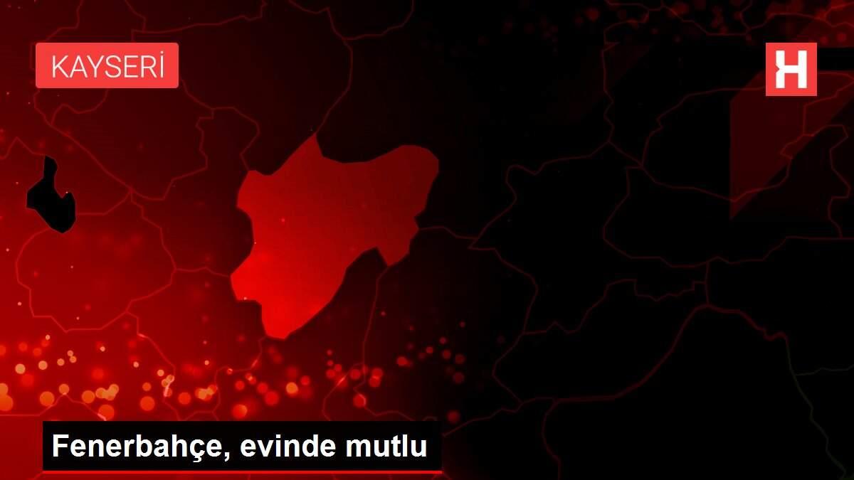 Fenerbahçe, evinde mutlu