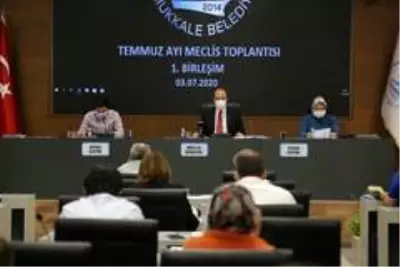 Pamukkale Belediye Meclisi 3 ay aradan sonra toplandı Pamukkale Belediye Meclisi 3 ay aradan sonra toplandı