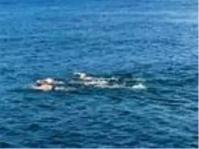 Boğazın serin sularında kilometrelerce yüzdüler Boğazın serin sularında kilometrelerce yüzdüler