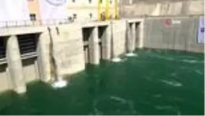 Çetin Barajı tam kapasite ile elektrik üretimine başladı Çetin Barajı tam kapasite ile elektrik üretimine başladı