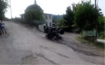 Düzce'de ATV takla attı: 3'ü çocuk 5 yaralı