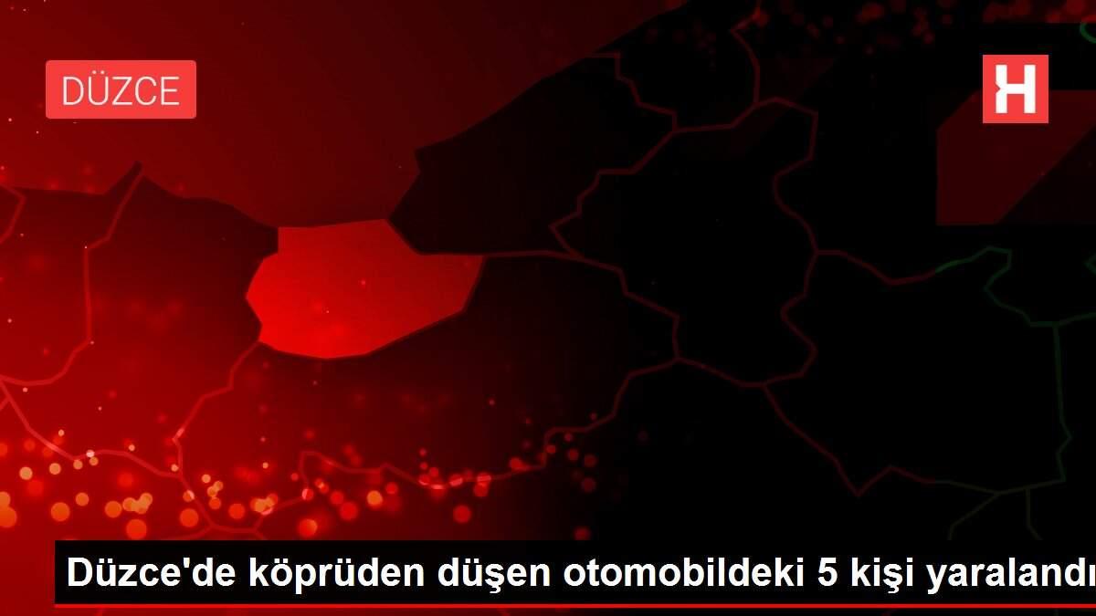 Son dakika güncel: Düzce'de köprüden düşen otomobildeki 5 kişi yaralandı Son dakika güncel: Düzce'de köprüden düşen otomobildeki 5 kişi yaralandı