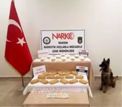 Mardin'de 16 kilo uyuşturucu ele geçirildi