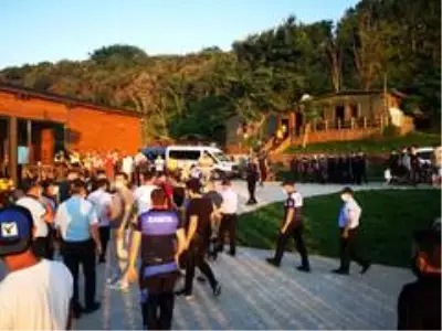 Riva'da İBB ile Beykoz zabıtaları arasında gerginlik Riva'da İBB ile Beykoz zabıtaları arasında gerginlik