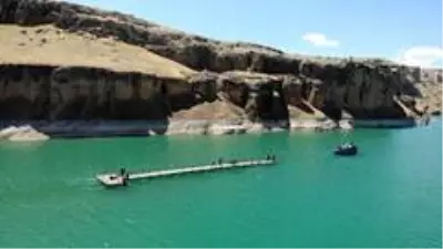 9 milyon yıllık kanyonlar için iskeleler çekilerek, kuruldu 9 milyon yıllık kanyonlar için iskeleler çekilerek, kuruldu