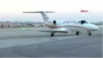 ANKARA Kalp hastası bebek ambulans uçakla Ankara'ya getirildi ANKARA Kalp hastası bebek ambulans uçakla Ankara'ya getirildi